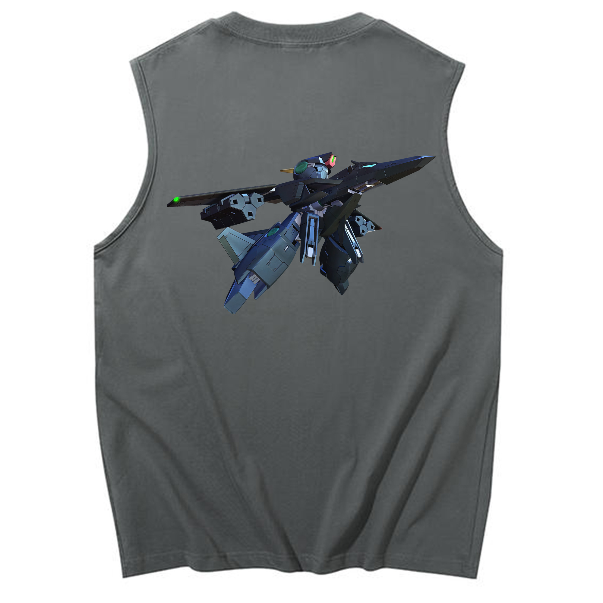 （画像用） 機動戦士ガンダム Mobile Suit Gundam コットン100％タンクトップ（背面プリント）